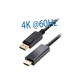 HDMI/DisplayPort kaapeli 2m